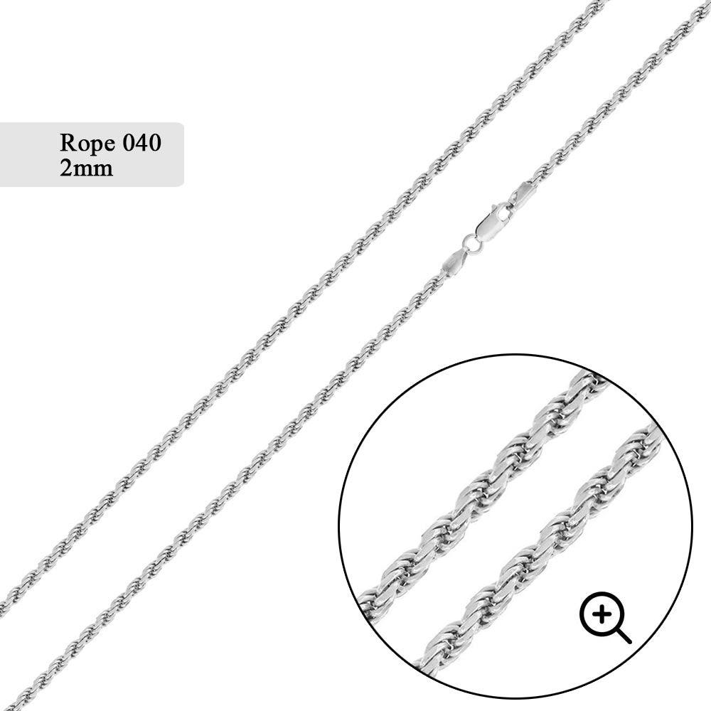 Rope 040 Chain 2mm